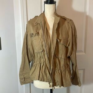 Zara Jacket Tan Size M